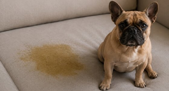 Xixi de pet no sofá